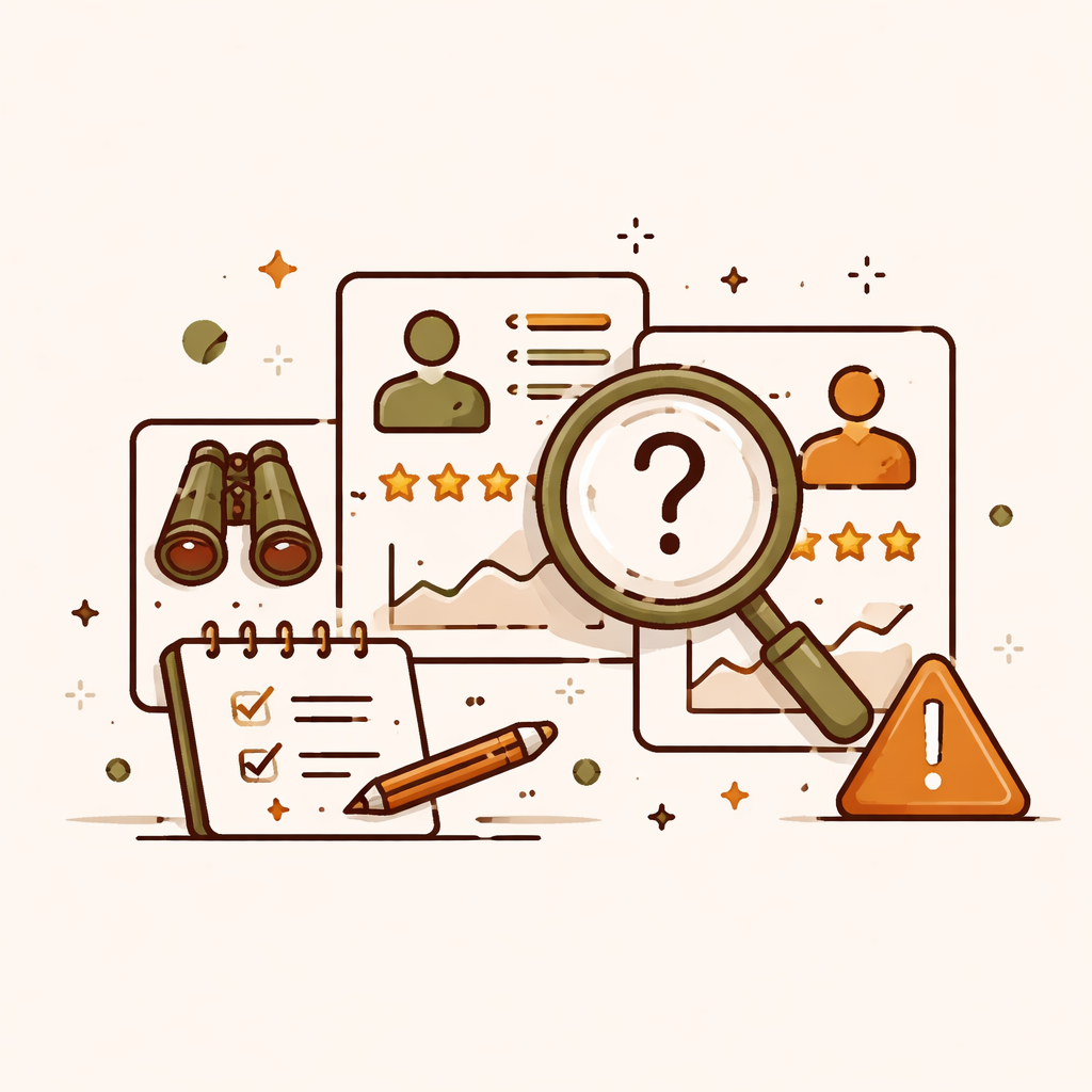 Competitor approaches: what to look for before you trust a rating