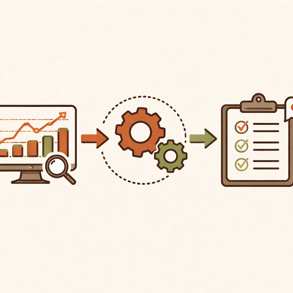 One workflow to turn monitoring into recommendations