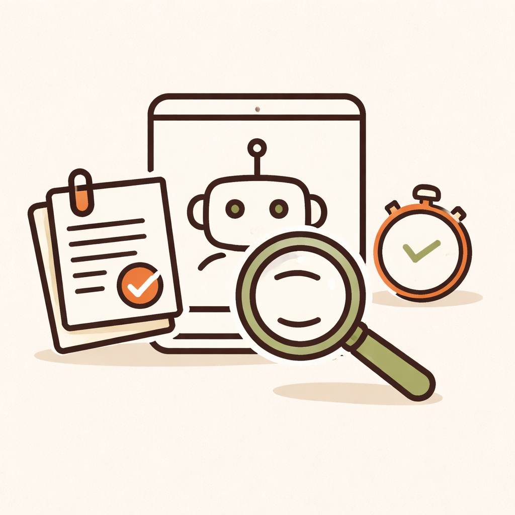 Verify every AI claim against trustworthy sources—without wasting time